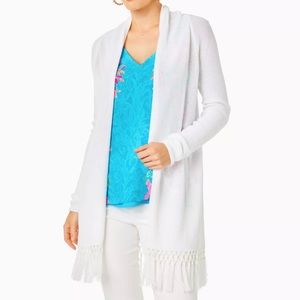 White Tatum Lilly Pulitzer Cardigan